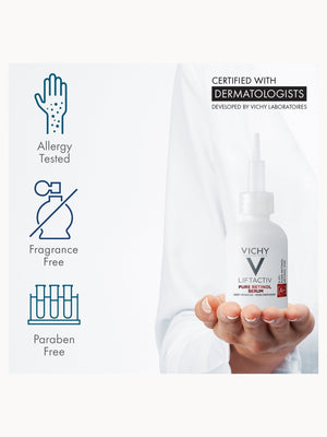 Vichy LiftActiv Pure Retinol Deep Wrinkles Serum bottle