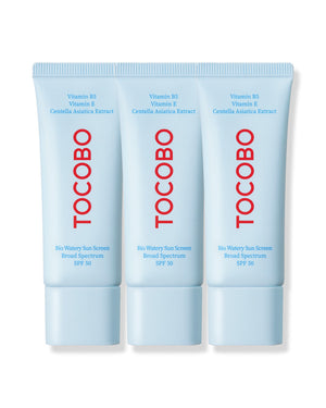 TOCOBO sunscreen key benefits: SPF50+ PA++++ broad-spectrum protection