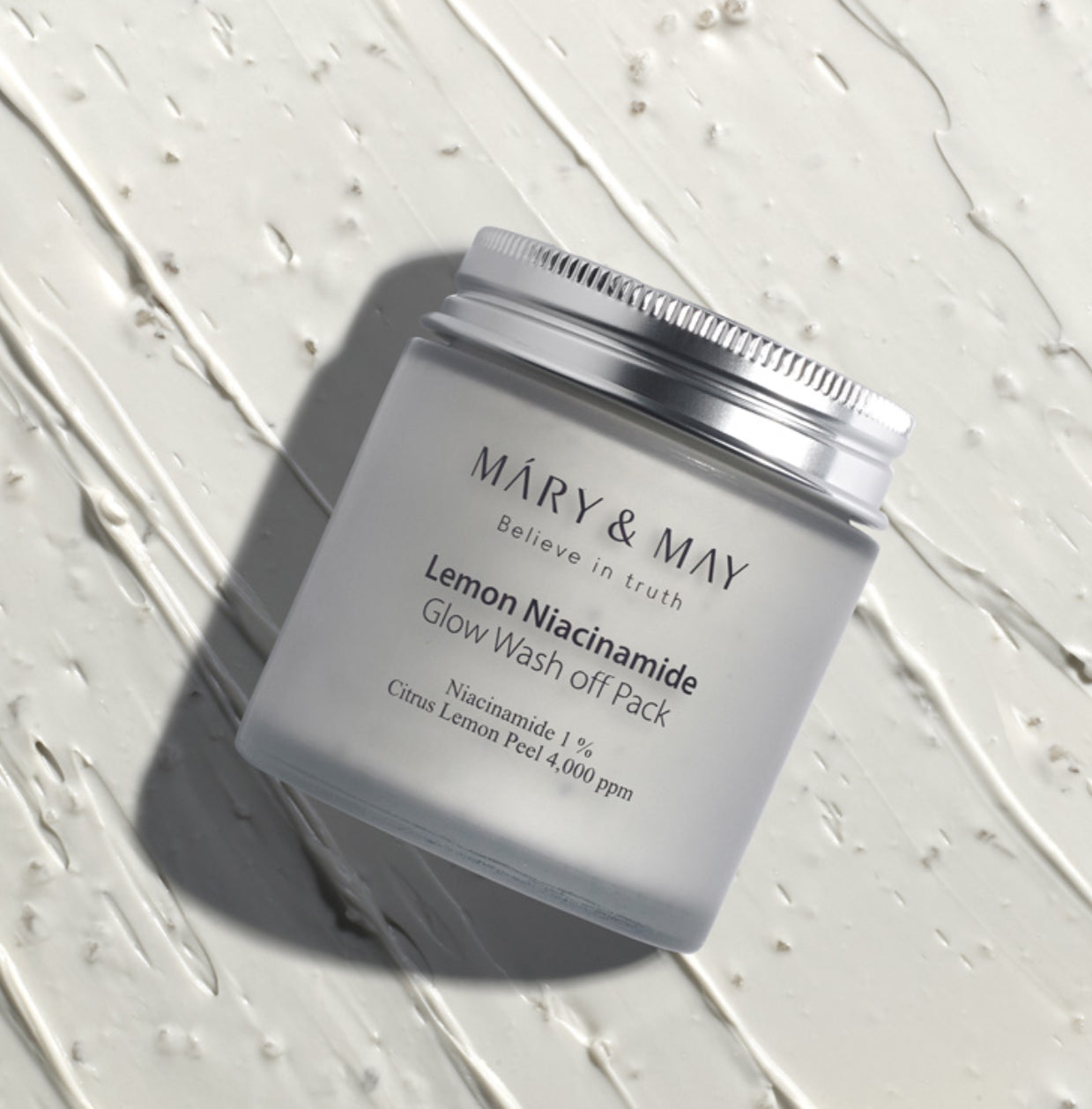 Mary&May Vegan Lemon Niacinamide Glow Wash off Pack-125g
