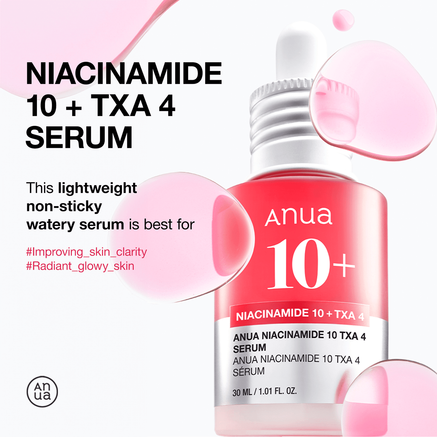 Anua Niacinamide 10% + TXA 4 Serum