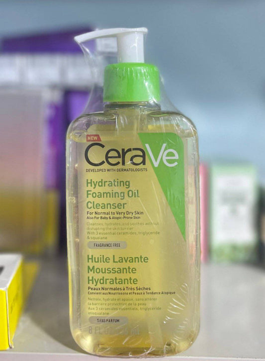 CeraVe Hydrating Foaming oil Cleanser