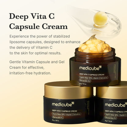 Medicube Vita C Capsule Cream benefits