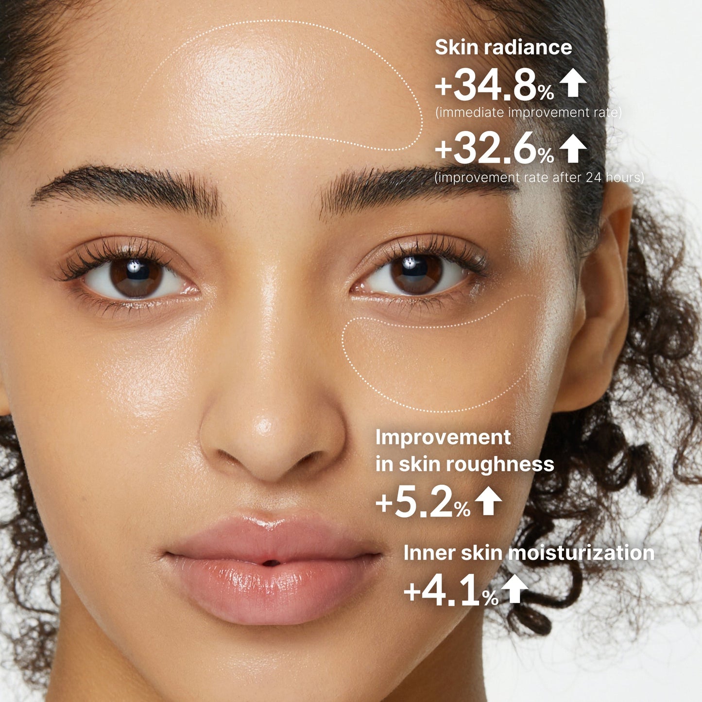 Medicube Vita C Capsule Cream application