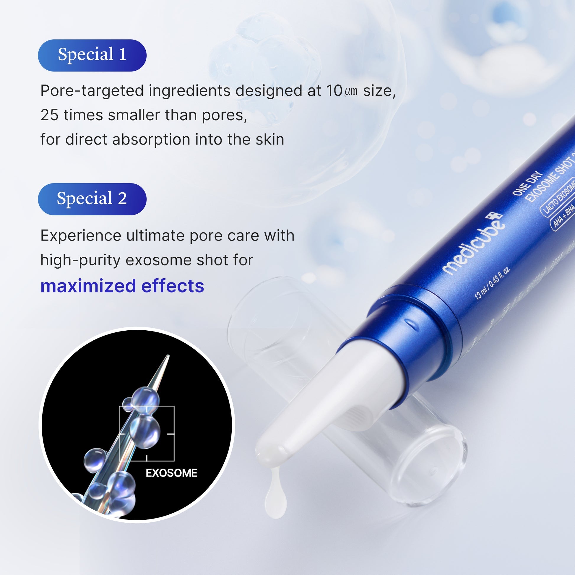 Medicube Zero Exosome Shot 25000