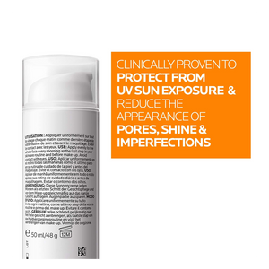 La Roche-Posay Anthelios Oil Correct gel-cream SPF50+ back of pack