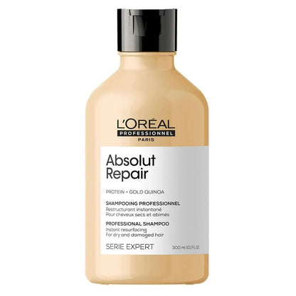 L'Oreal Absolut Repair protein + gold quinoa shampooing professionnel 1500ml