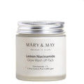 Mary&May Vegan Lemon Niacinamide Glow Wash off Pack-125g