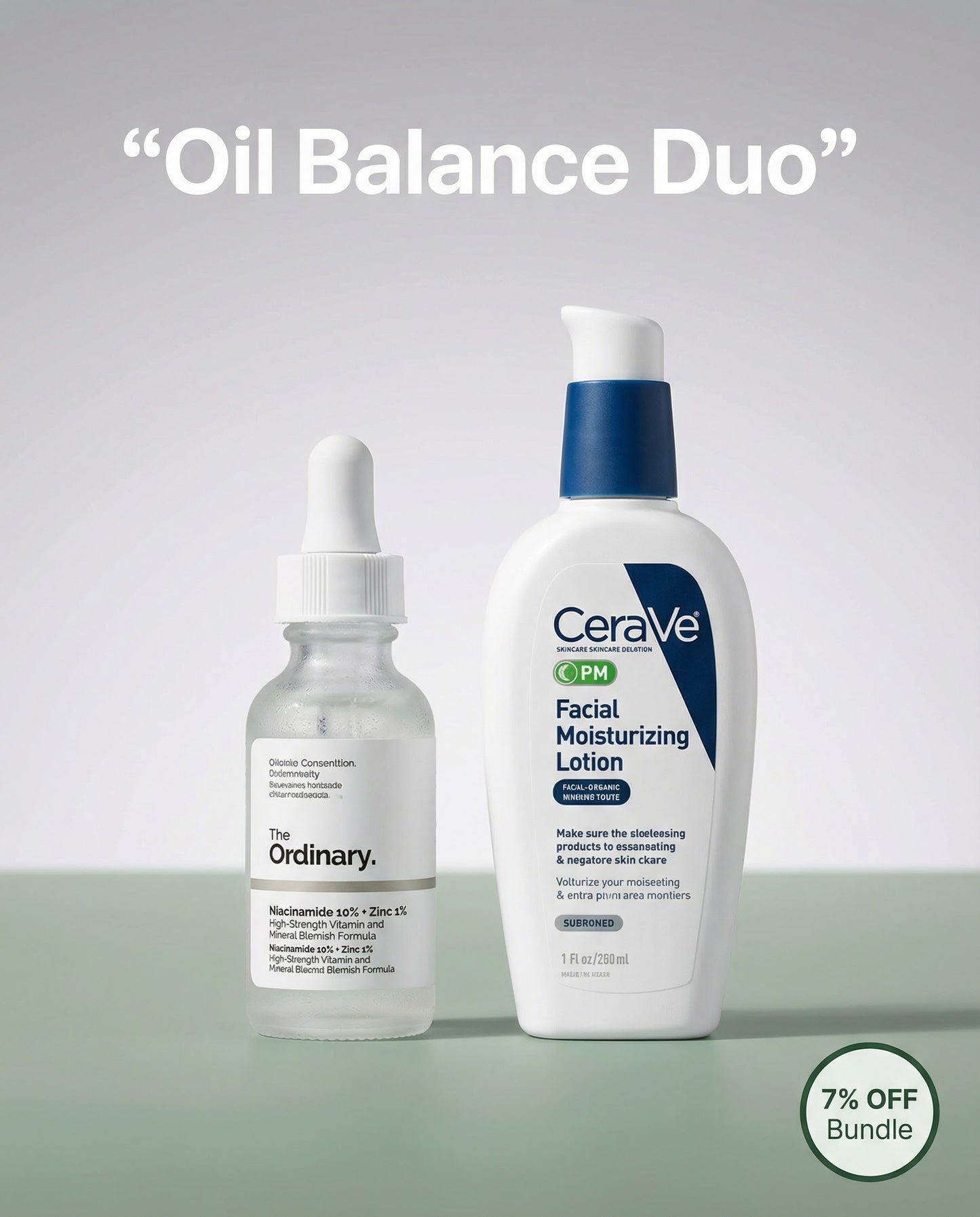 مجموعة صغيرة – سيروم + مرطب