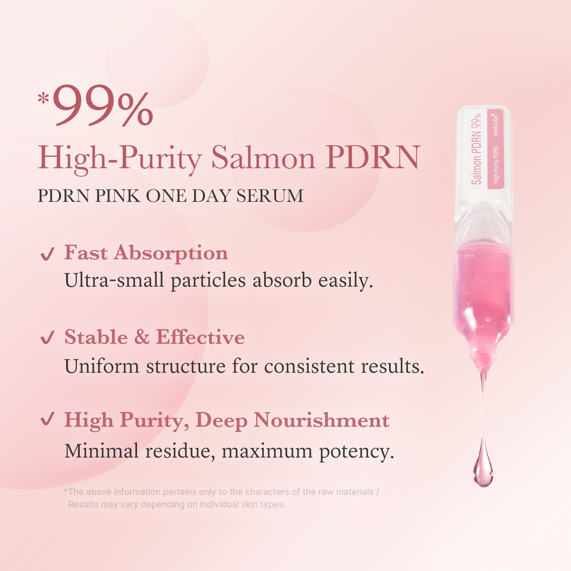 Medicube PDRN Pink ingredients