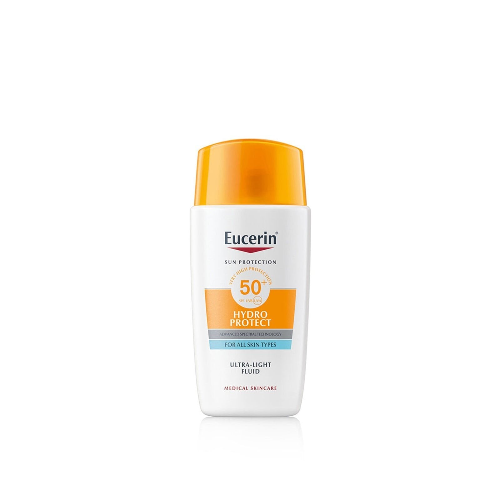 Eucerin Sun Hydro Protect Ultra-Light Fluid SPF50+ packshot