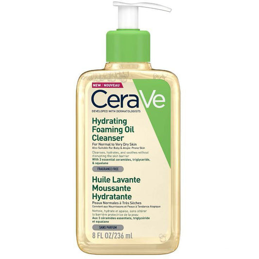 CeraVe Hydrating Foaming oil Cleanser