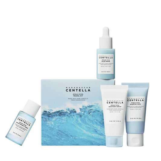 SKIN1004 Hyalu-Cica Travel Kit contents